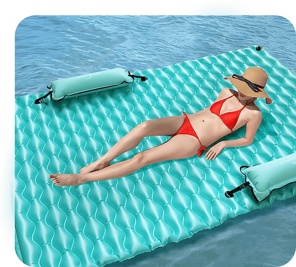 Best Floating Water Mats Review in 2022 [Top 5 Floating Water Pads] 💯💯 