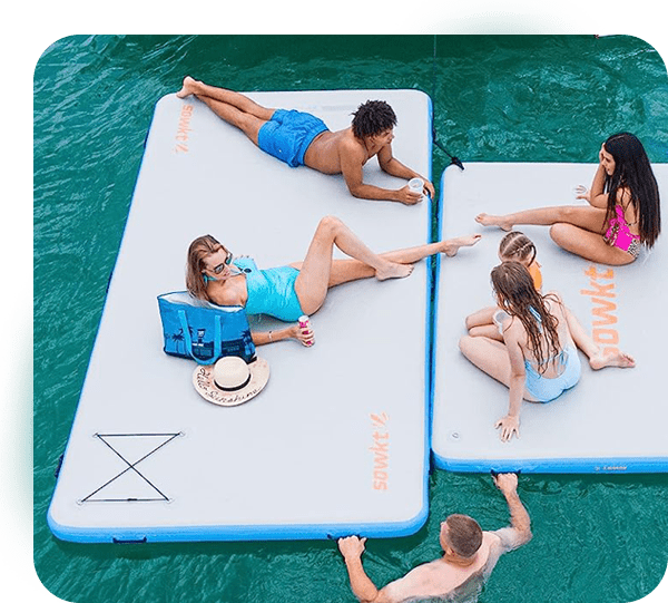 This Floating Water Pad Will Take Lake Day To The Next Level